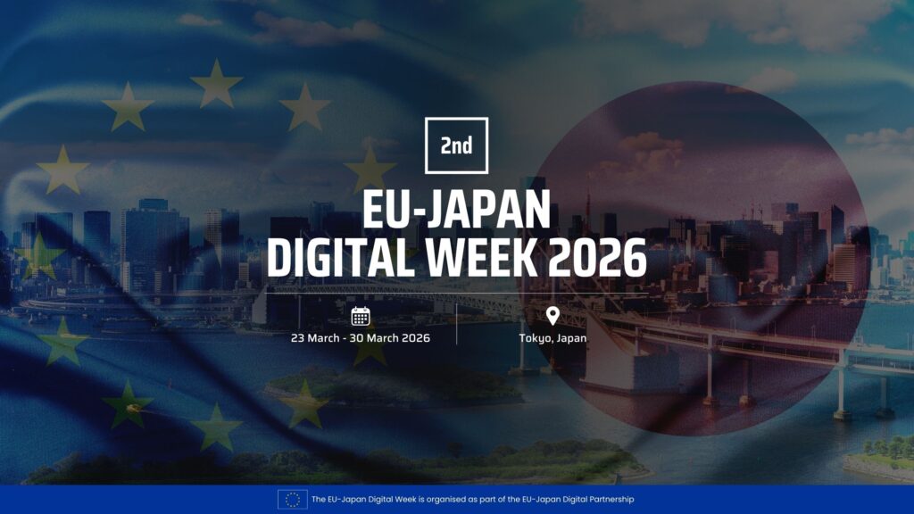 Official visual for EU-Japan Digital Week 2026