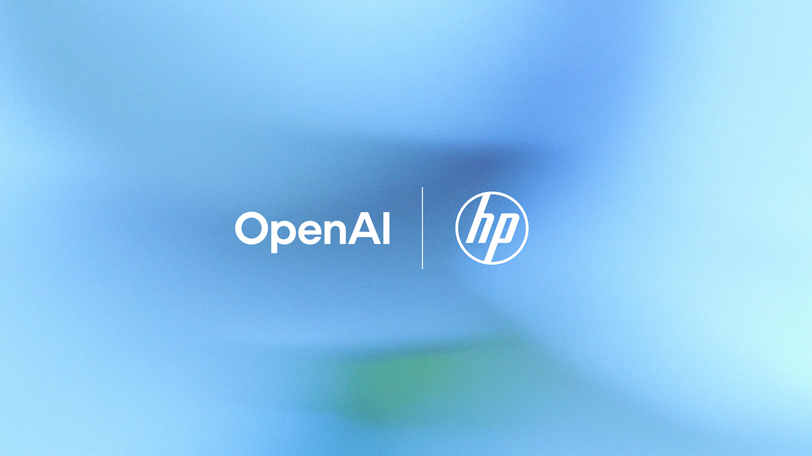 Visuel officiel du partenariat OpenAI et HP Frontier